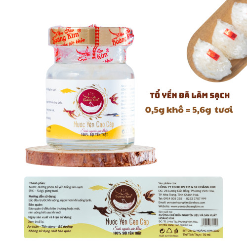 NƯỚC YẾN CAO CẤP HOÀNG KIM NƯỚC YẾN CAO CẤP HOÀNG KIM